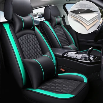 Чехол на сиденье автомобиля для BMW X2M 2017-2023 Кожаные накладки для защиты автокресла Аксессуары