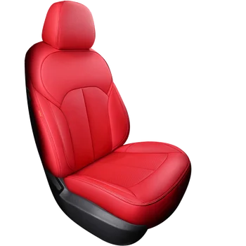 Custom Fit Чехол для автомобильного сиденья Специальная настройка для MG Roewe RX5 Полностью закрытый на передних и задних сиденьях Прочная кожа наппа