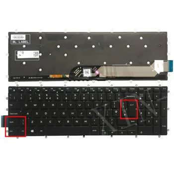 Британская клавиатура с подсветкой для Dell G3-3579/3590/3779 G5-5587/5590 G7-7588/7590/7790