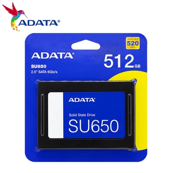 ADATA SATA Твердотельный накопитель 120 ГБ 240 ГБ 256 ГБ 480 ГБ 512 ГБ 960 ГБ SP580 SU650 SSD SATA 3.0 Внутренний жесткий диск для ноутбука