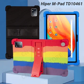 Ударопрочный силиконовый чехол с подставкой для Hiper M-Pad TD10461 чехол 10,36 дюйма Планшет Soft Protetcive Funda Kids
