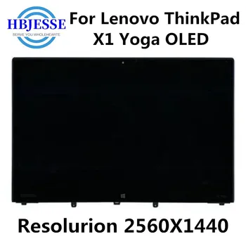 НОВИНКА 01AW977 01AX899 Замена сенсорного экрана OLED в сборе для Lenovo ThinkPad X1 YOGA OLED 1ST 2ND GEN 20FQ 20FR 20JD 20JE 20JF