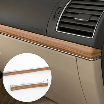  Аксессуары для интерьера автомобиля Обновление Дверная ручка из углеродного волокна Декоративная отделка приборной панели для 14-21 Prado FJ150