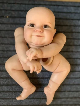 60 см огромный размер Maddie Baby Reborn Малыш с раскрашенной куклой
