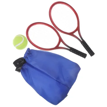 1 Набор теннисных ракеток Модель Декоративная мини-теннисная ракетка Настольная теннисная ракетка Minihouse