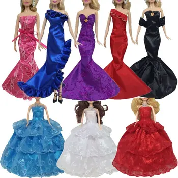 2023 Новейшее кукольное платье Повседневная одежда ручной работы Костюм для девочек Кукла Цветочные платья для 30 см Аксессуары для куклы DIY Девочка Подарок Игрушка