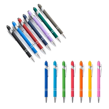 7 шт. Шариковые ручки с наконечниками стилуса, выдвижные сенсорные экраны Point Pen