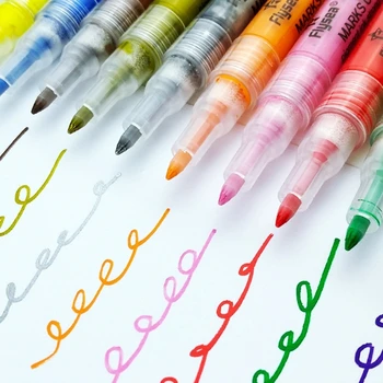 12 цветов акриловый маркер ручка водонепроницаемая акриловая ручка для рисования детской карточки для скрапбукинга художественный проект
